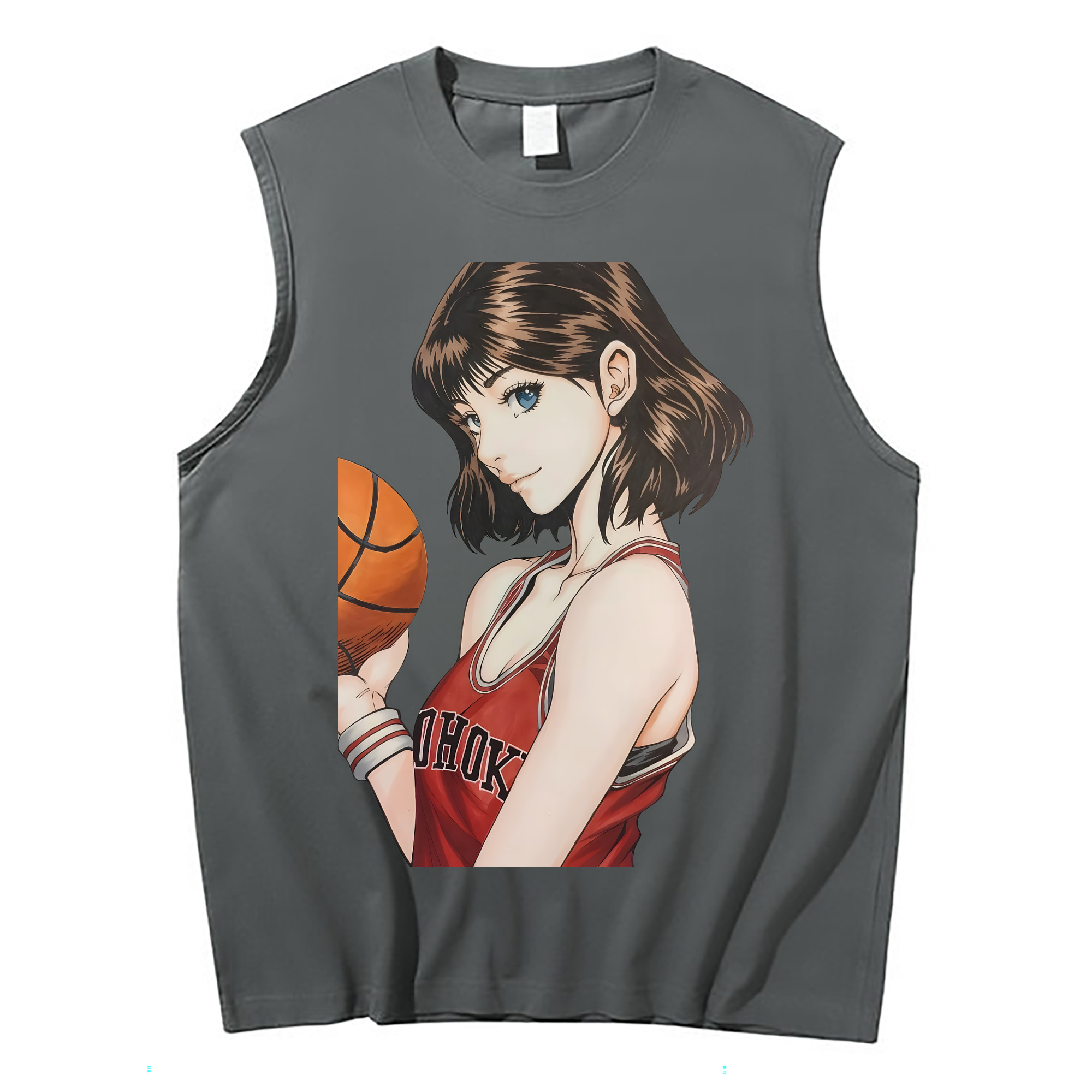 （画像用） SLAM DUNK／スラムダンク コットン100％タンクトップ（フロントプリント）